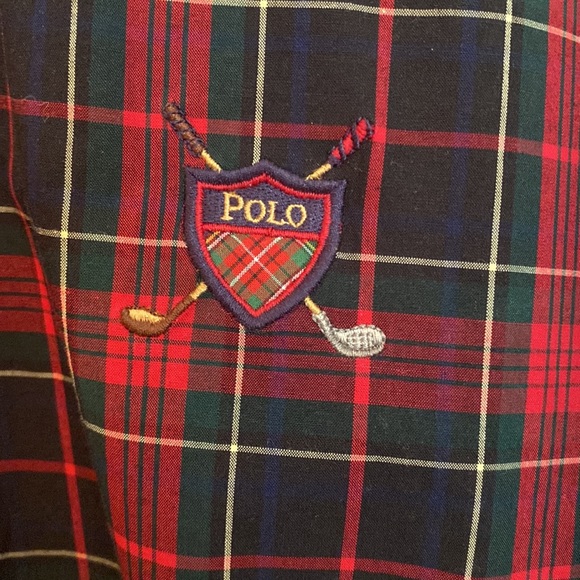 Vintage V-neck Polo Jacket - Picture 2 of 4